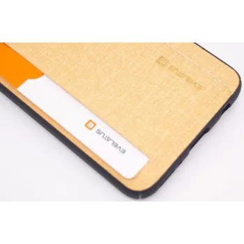 Evelatus Silicone Case for Samsung Galaxy A40 - Geltona
