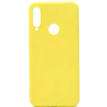 Evelatus „Huawei P30 Lite“ nano silikoninis dėklas „Soft Touch TPU“ geltonas