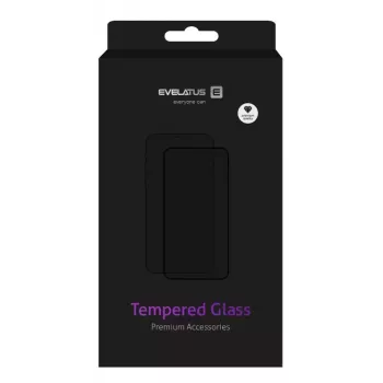 Evelatus Xiaomi Mi 9 Lite 0,33mm Flat Clear Tempered Glass Screen Protector with Japan Glue, Anti-Static