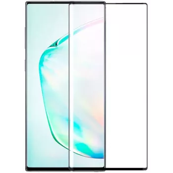 Evelatus Samsung Galaxy Note 10 3D Full Glue Curved Aluminosilicate Glass 9H (0,26mm) + Camera Protector