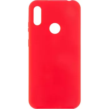 EVELATUS Huawei Y6 2019 Soft Touch Silicone Case Red