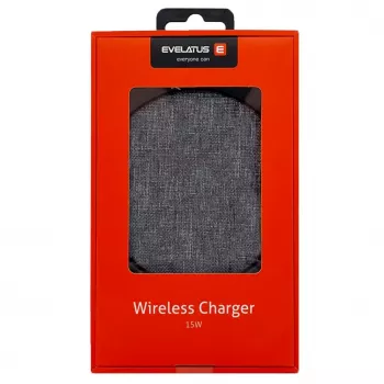 Evelatus Wireless Desk Charger EWC04 Fabric – 10W Qi įkrovimo kilimėlis