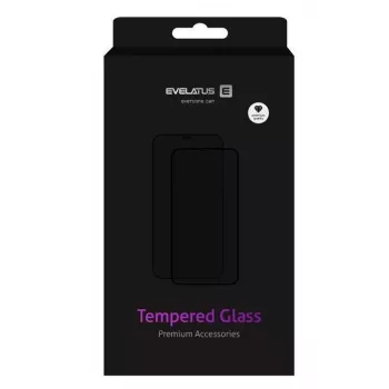 EVELATUS Apple iPhone 12 Mini 5,4 inch 2.5D Full Cover Japan Glue Glass Anti-Static Screen Protector