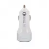 Evelatus Quick Car Charger QCC03 automobilinis įkroviklis, baltas