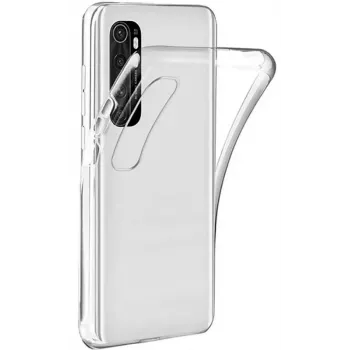 EVELATUS Xiaomi Mi Note 10 Lite Skaidrus Silikoninis Dėklas 1,5mm TPU Skaidrus