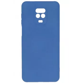 Evelatus Nano Silicone Case Soft Touch TPU, skirta Xiaomi Redmi Note 9 – mėlyna