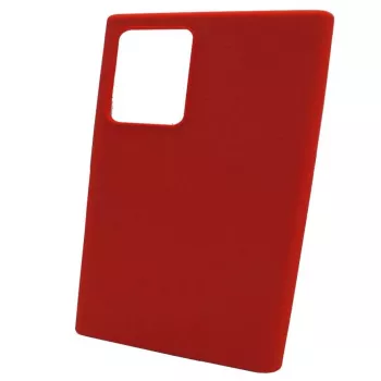 Evelatus Premium Soft Touch Silicone Case, skirta Samsung Galaxy Note 20 Ultra - Raudona