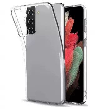 Evelatus Samsung Galaxy S21 Ultra Clear Silicone Case 1,5mm TPU Skaidrus