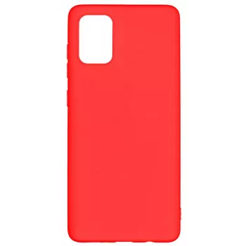 Evelatus Nano Silicone Case Soft Touch TPU, skirta Xiaomi Poco X3 / Poco X3 NFC / Poco X3 Pro - Raudona