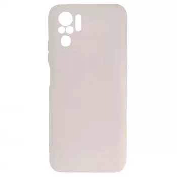 Evelatus Nano Silicone Case Soft Touch TPU, skirta Xiaomi Redmi Note 10S / Poco M5s - Smėlio spalvos