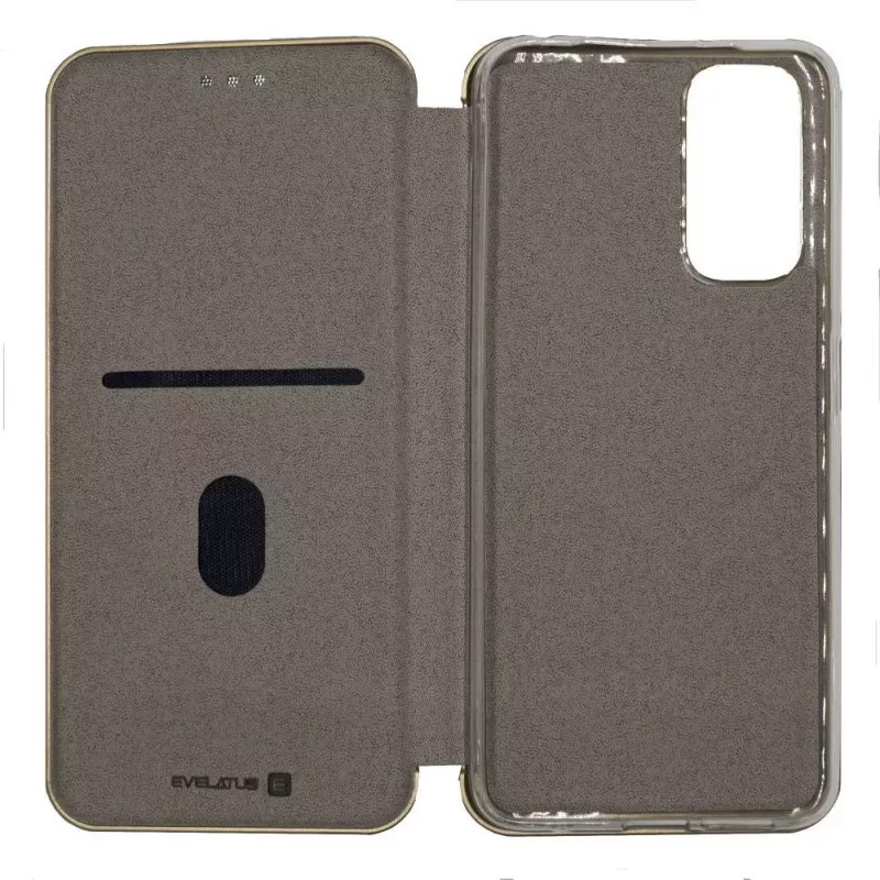 Evelatus Samsung Galaxy A72 Book Case Gold