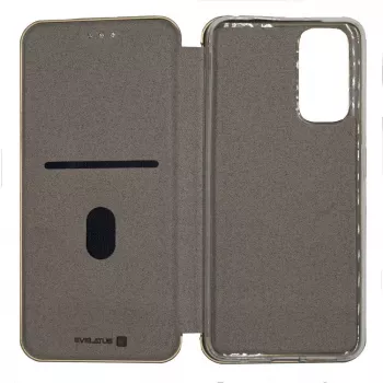 Evelatus Book Case, skirtas Xiaomi POCO M3 / Redmi 9T / Redmi Note 9 4G - Gold