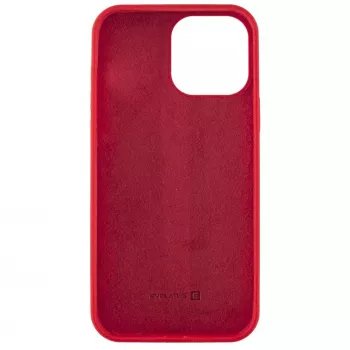 Evelatus Apple iPhone 13 Pro Max Premium Soft Touch Silicone Dėklas „Chinese Red“