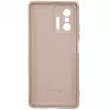 Evelatus Nano Silicone Case Soft Touch TPU, skirta Xiaomi 11T / 11T Pro - Smėlio spalvos