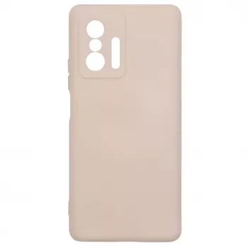 Evelatus Nano Silicone Case Soft Touch TPU, skirta Xiaomi 11T / 11T Pro - Smėlio spalvos