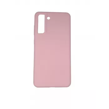 Evelatus Samsung Galaxy S21 FE Premium Soft Touch Silicone Case Pink Sand