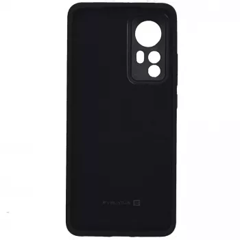 Evelatus Xiaomi 12/12X Nano Silicone Case Soft Touch TPU Black