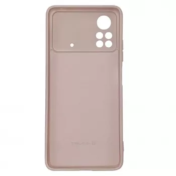 Evelatus Xiaomi Poco X4 Pro 5G Nano Silicone Case Soft Touch TPU Beige