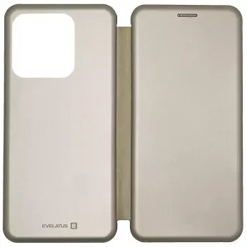 Evelatus Knyginis Dėklas, skirtas Xiaomi Redmi 9C / 10A 4G - Auksinis