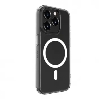 Evelatus Apple iPhone 14 Pro Max Clear Case su MagSafe Skaidrus