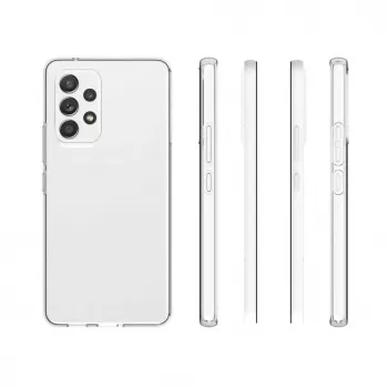Evelatus Samsung Galaxy A04s / A13 5G skaidrus silikoninis dėklas 1,5 mm TPU permatomas