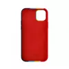 Evelatus Apple iPhone 14 Silicone Case Multi-Colored Rainbow