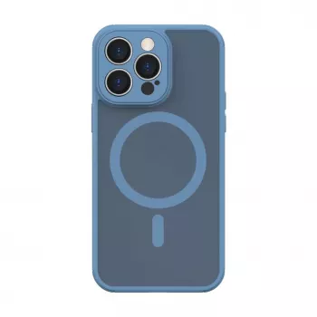 Evelatus Apple iPhone 13 Pro Hybrid Case su MagSafe ir fotoaparato apsauga PC+TPU šviesiai mėlyna
