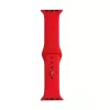 Evelatus Silicone Loop Watch Strap, skirta Apple Watch 42/44/45mm (S/M 110mm) Raudona