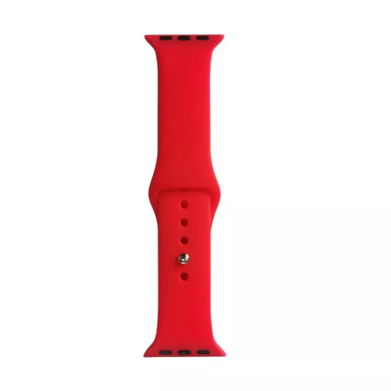 Evelatus Silicone Loop Watch Strap, skirta Apple Watch 42/44/45mm (S/M 110mm) Raudona