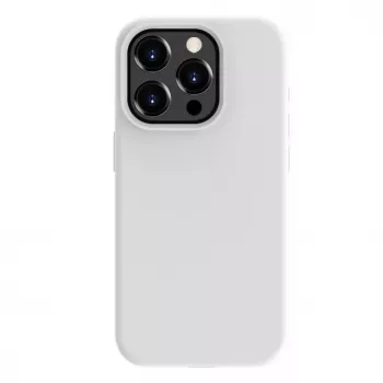 Evelatus Apple iPhone 15 Pro Premium Soft Touch Silicone Case White