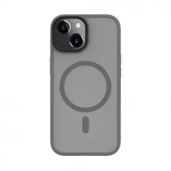 Evelatus Apple iPhone 15 Hybrid Case su MagSafe PC+TPU sidabrinis