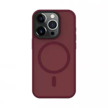 Evelatus Apple iPhone 15 Pro Hybrid Case su MagSafe PC+TPU Plum