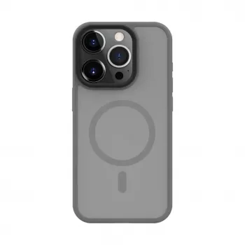 Evelatus Apple iPhone 15 Pro Max Hybrid Case su MagSafe PC+TPU sidabrinė