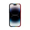Evelatus Apple iPhone 15 Pro Silicone Case Multi-Colored Rainbow