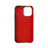 Evelatus Apple iPhone 15 Pro Silicone Case Multi-Colored Rainbow