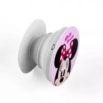 iLike Universal Pop Holder Minni Mouse – Telefono laikiklis ir stovas su Disnėjaus Minės Pelės dizainu