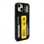 iLike Apple iPhone 15 Fashion Leather Stand Cover Black