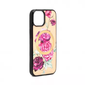 Evelatus Apple iPhone 15 Piniginės ir Plono Dangtelio Dėklas Smėlio Spalvos