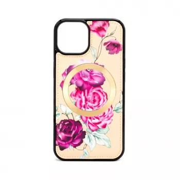 Evelatus Apple iPhone 15 Piniginės ir Plono Dangtelio Dėklas Smėlio Spalvos
