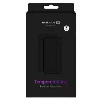 Evelatus Apple iPhone 15 0.33mm Flat Clear Glass Anti-Static Light Screen Protector