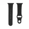 Connect Watch 38/40/41mm Silicone Loop Watch Strap (132mm M/L) Black