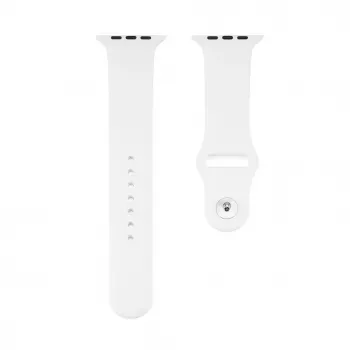 Connect Watch 38/40/41mm Silicone Loop Watch Strap (132mm M/L) White
