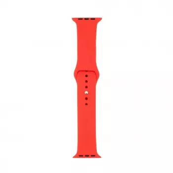 Connect Watch 42/44/45mm Silicone Loop Watch Strap (140mm M/L) Red