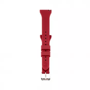 Connect 22mm T-Buckle Silicone Loop Watch Strap (130mm M/L) Plum
