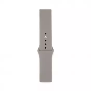 Connect 22mm Silicone Loop Watch Strap (S/M 110mm) Gray