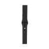 Connect 20mm Silicone Loop Watch Strap (S/M 110mm) Black
