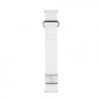Connect 20mm Cortical Back Buckle Magnetic Suction Watch Strap (130mm M/L) White