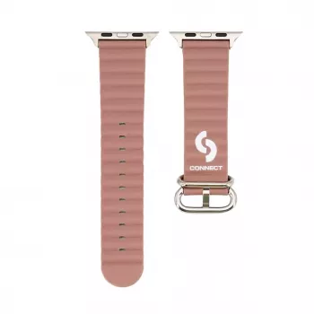 Connect Watch 38/40/41mm Marine Leather Watch Strap Smoky Purple