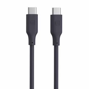 Evelatus USB-C į USB-C Silikoninis Laidas 1,2 m 60W 20V/3A Mėlynas