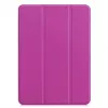 iLike IdeaTab M10 Plus 10.6 3rd Gen TB125 / TB128 Tri-Fold Eco-Leather Stand Case Purple
